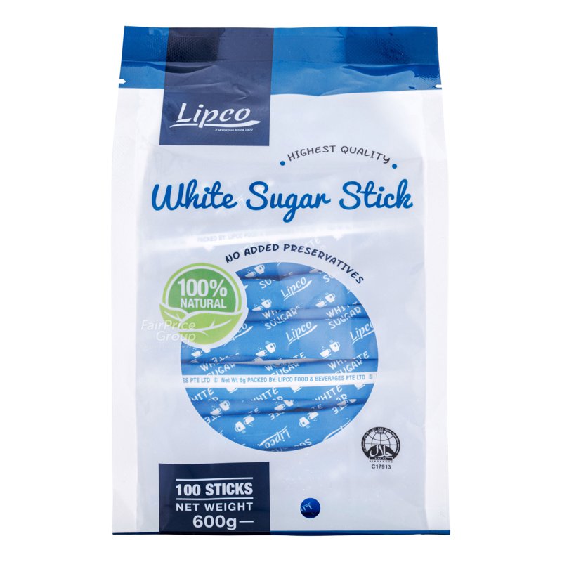 Lipco Sugar Sticks 100 per pack