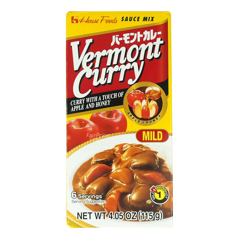Housebrand House Foods Vermont Curry - Mild (Apple & Honey)