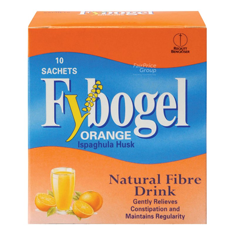 Fybogel Natural Fibre Drink - Orange 10 per pack