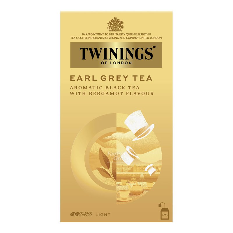Twinings Teabags - Earl Grey (25 per pack)