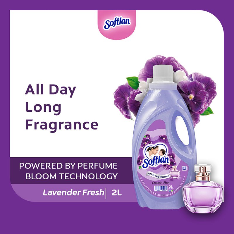 Softlan Anti-Wrinkles Fabric Conditioner - Lavender Fresh
