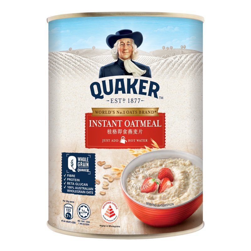 Quaker Oats Oatmeal - Quickcook (Tin)