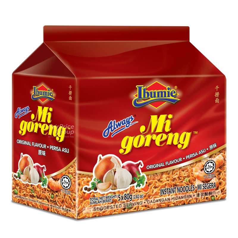 Ibumie Mi Goreng Instant Noodles - Original