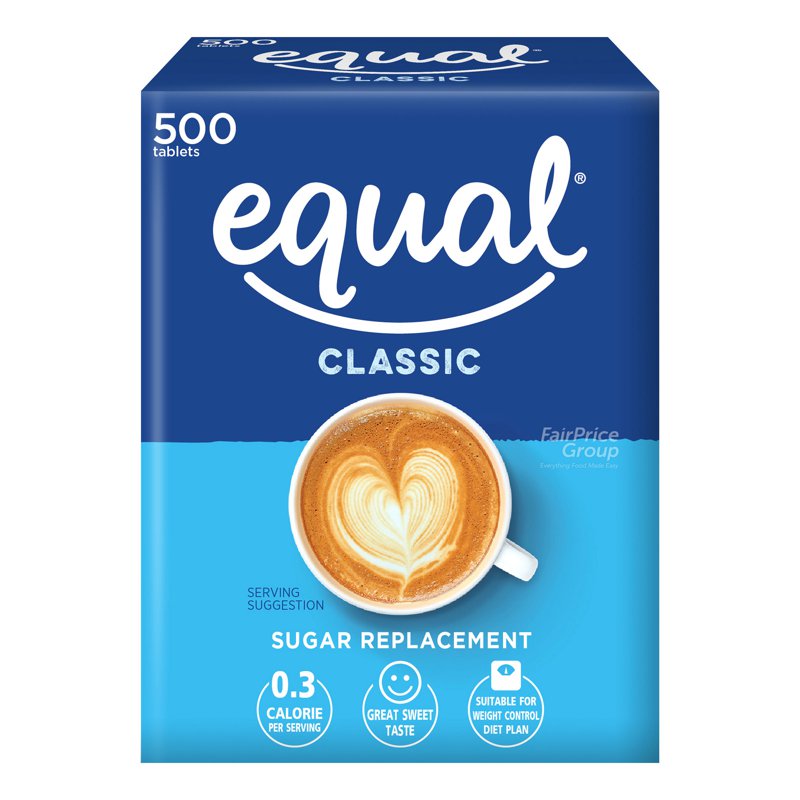 Equal Sweetener Tablets - Low Calorie 500 per pack