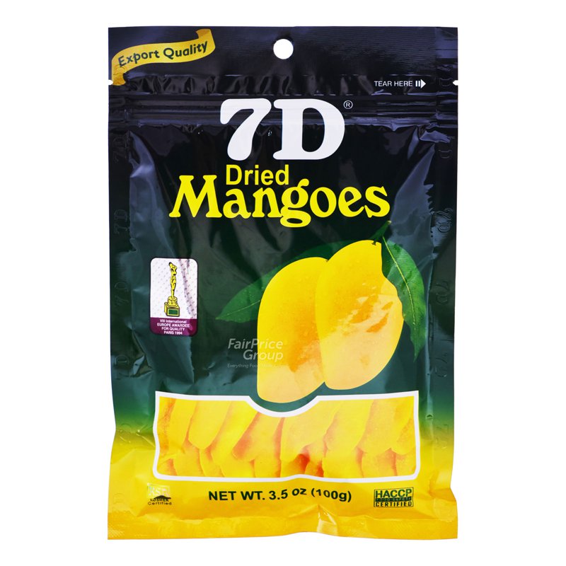 7d Dried Mangoes
