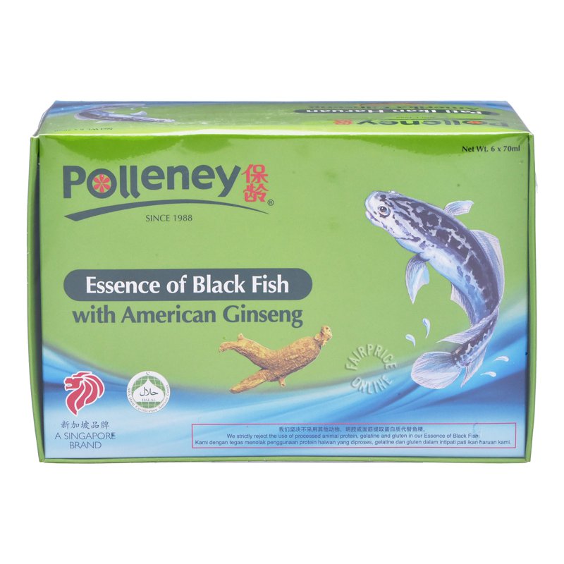 Polleney Essences Of Black Fish with American Ginseng