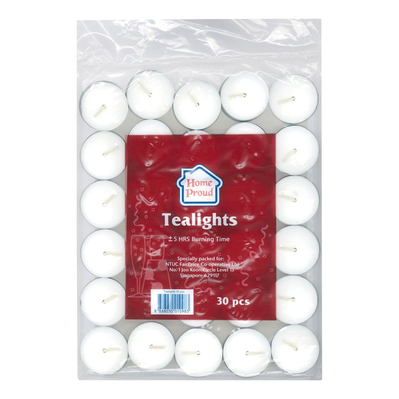 HomeProud Tealights 30 per pack