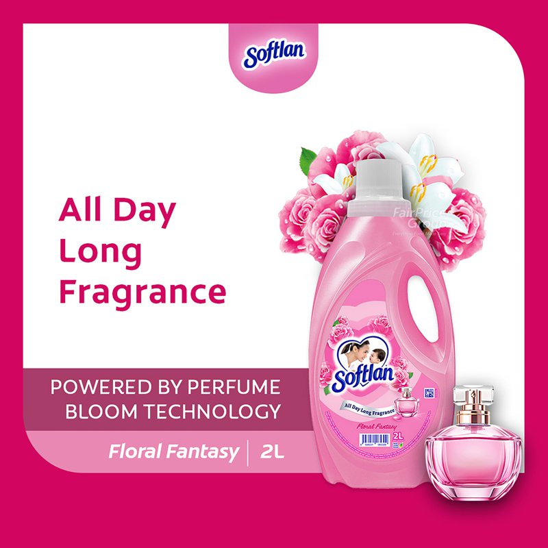 Softlan Anti-Wrinkles Fabric Conditioner - Floral Fantasy