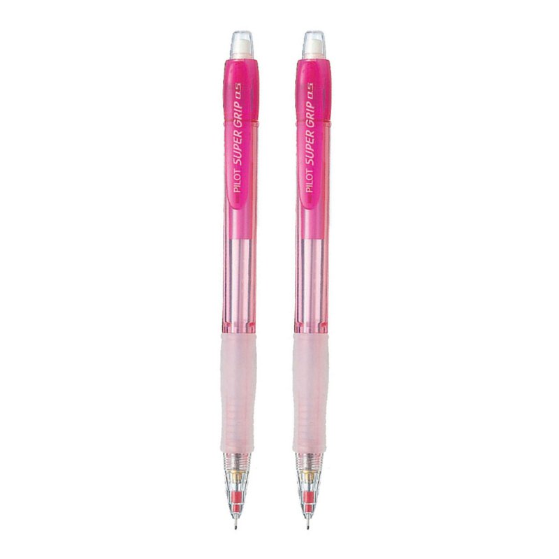 Pilot H185N Super Grip Mechanical Pencil 0.5mm - Red 2 S