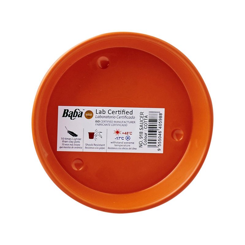 Baba Plant Saucer - Cotta (119mm) 1 S