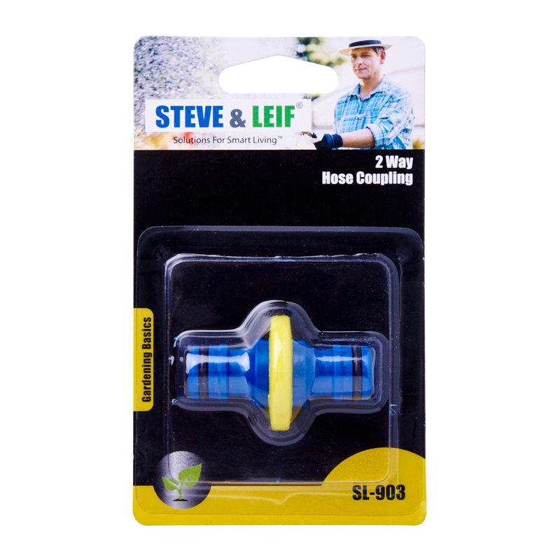 Steve & Leif Premium 2 Way Hose Coupling 1 S