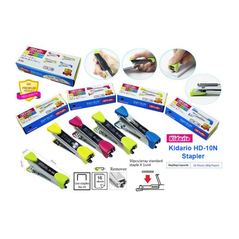Kidario Stapler Hd-10n 1 PC