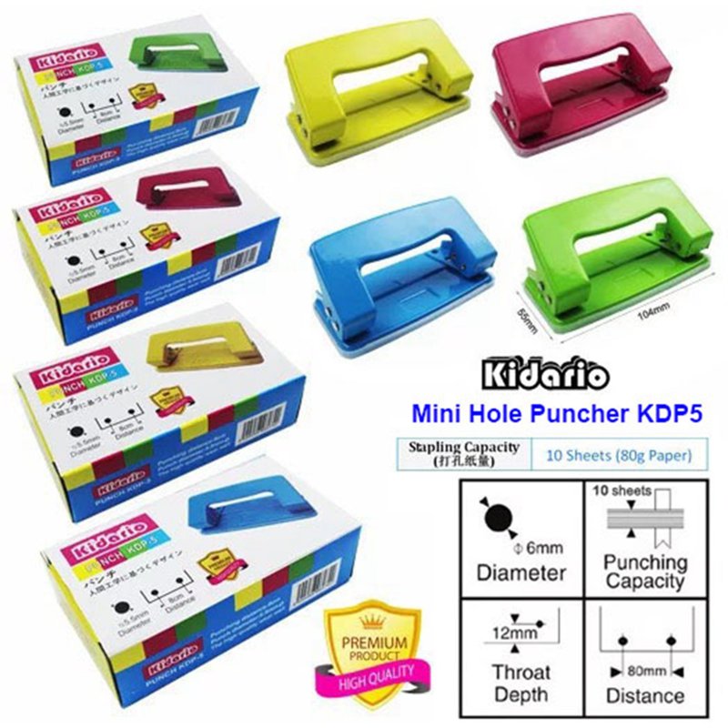 Kidario Mini Hole Puncher Kdp 1 S