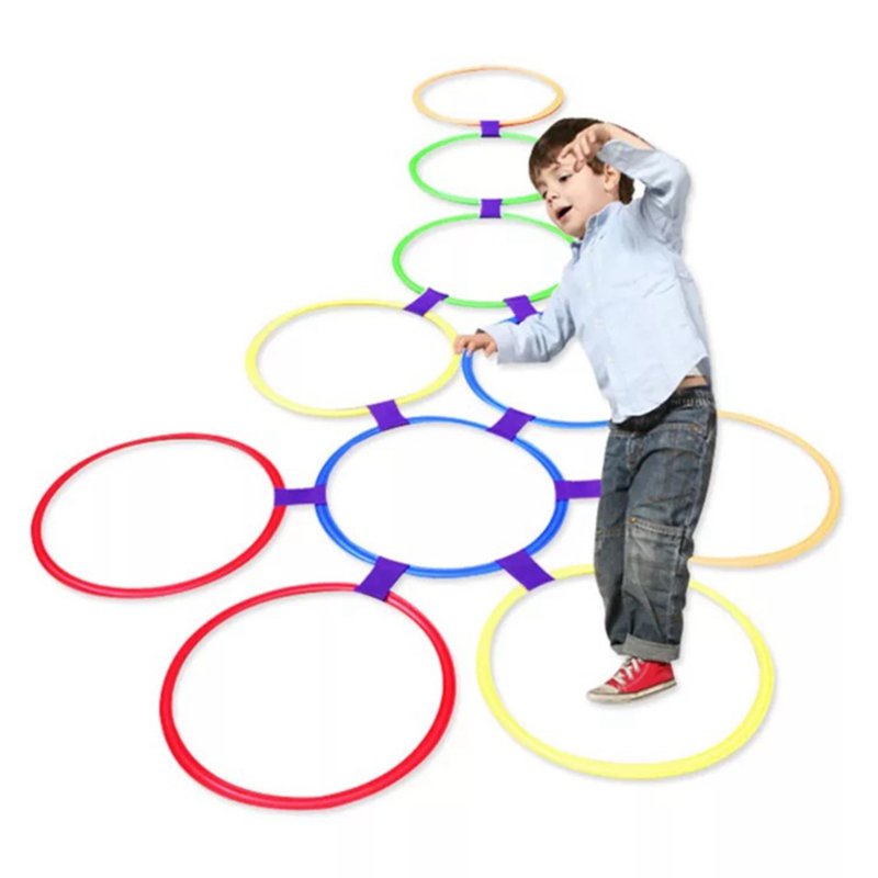 Vip Outdoor Hopscotch Jumping Rings Diameter 28cm
