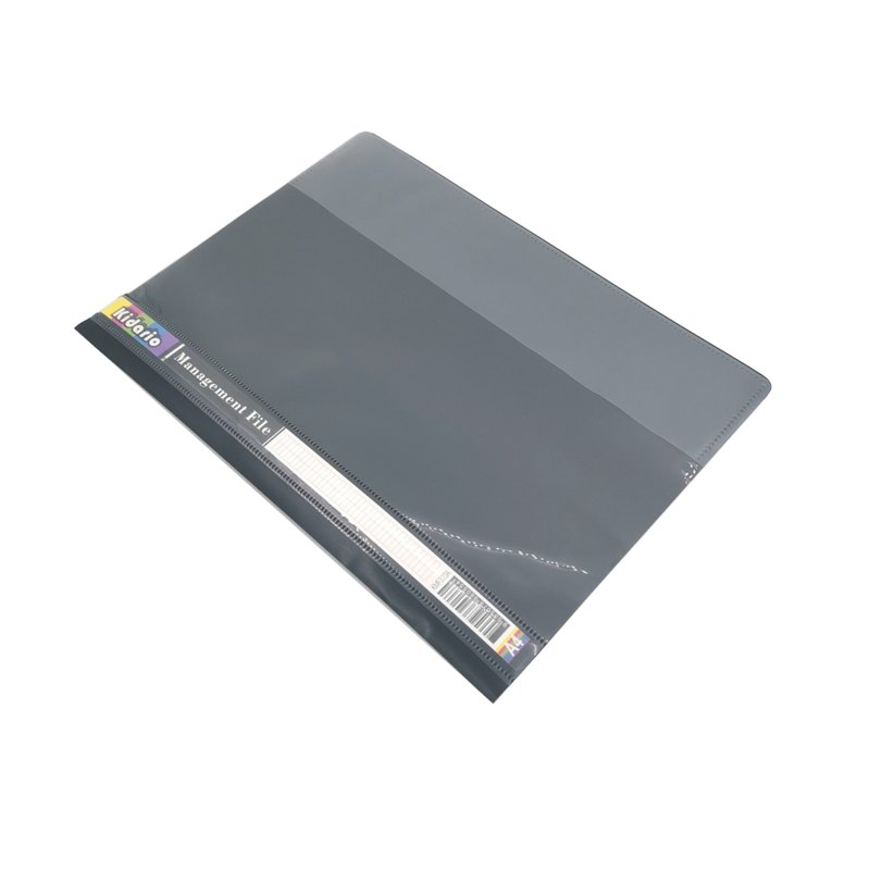 Kidario Management File Black A4 12 PC
