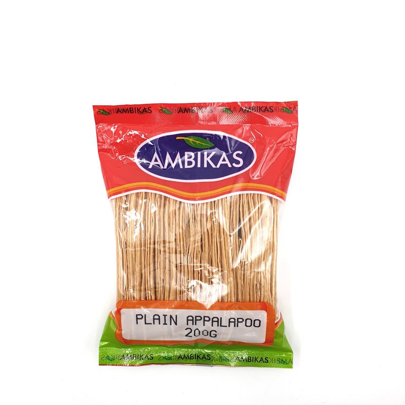 Sri Ambikas Ambikas Appalapoo - Plain
