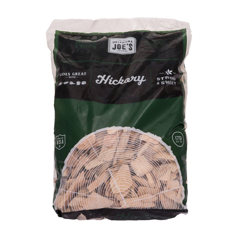 Char-Broil BBQ Smoker Wood Chips - 2 lbs Bag (Hickory) 1 S