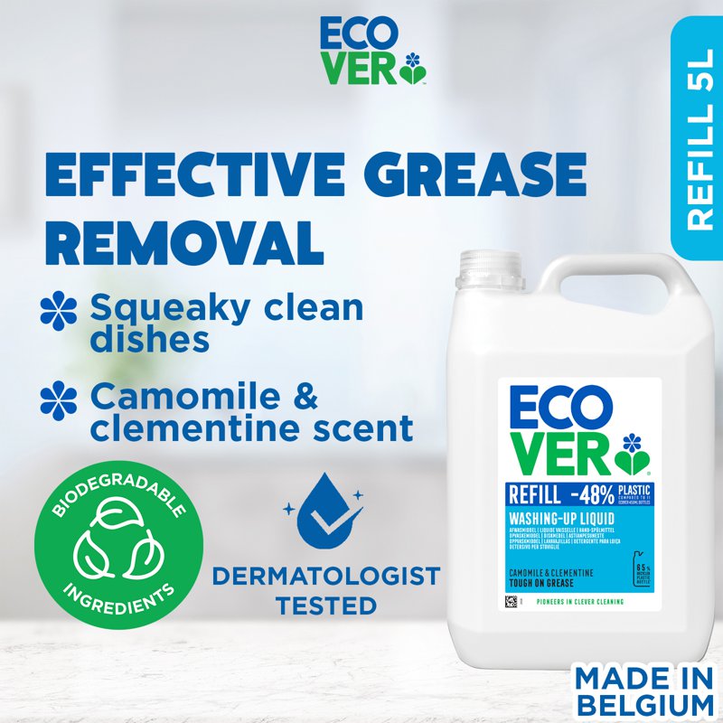 Ecover Washing-up Liquid Refill - Camomile & Clementine