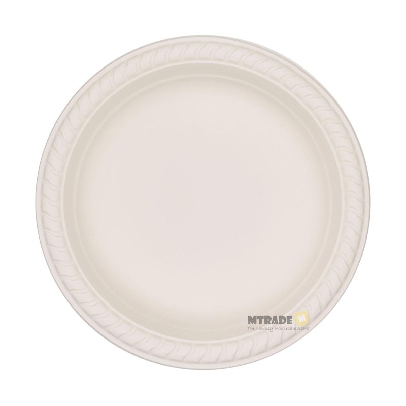 MTRADE Disposable 7 Inch Eco Biodegradable Plates 50 S