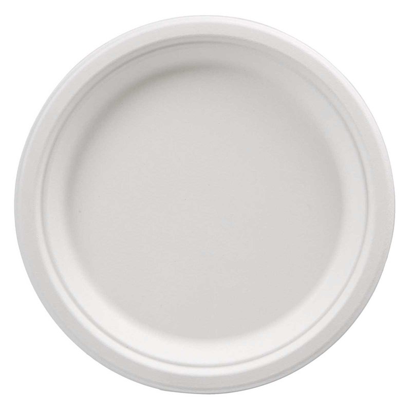 MTRADE Disposable 9 Inch Eco Biodegradable Plates 50 S