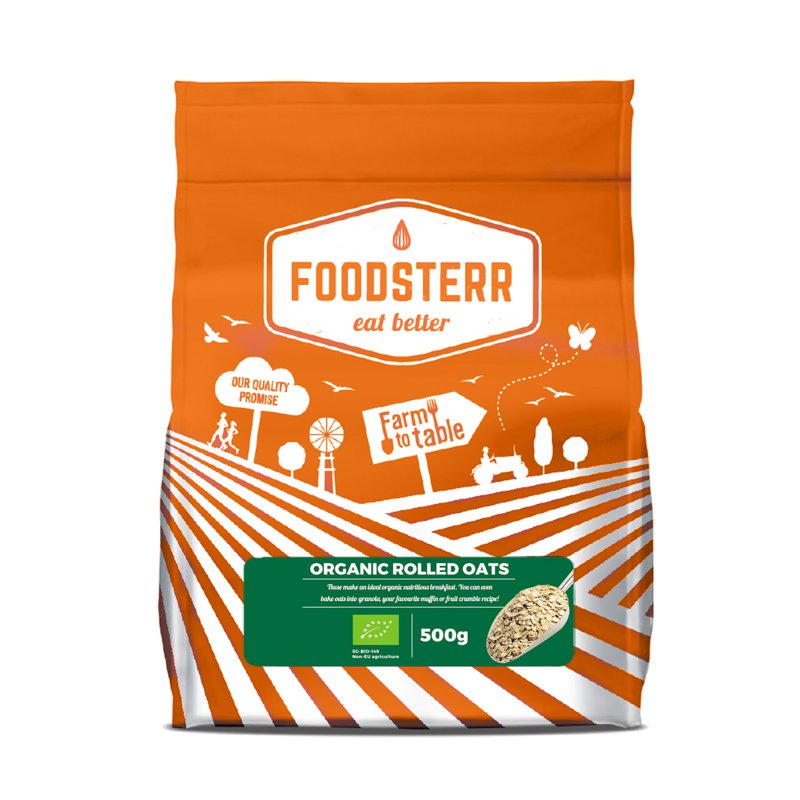 Foodsterr Organic Finnish Rolled Oats