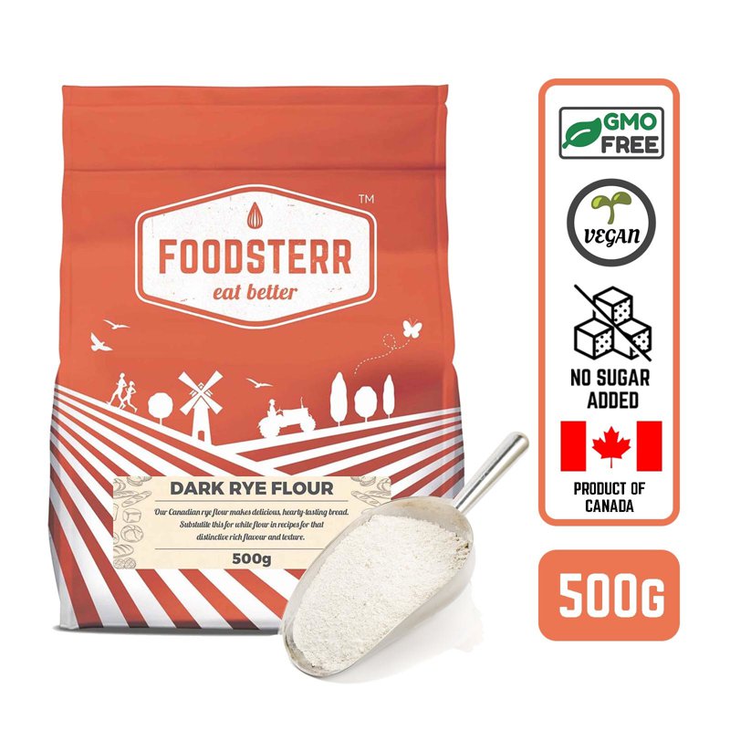 Foodsterr Canadian Dark Rye Flour