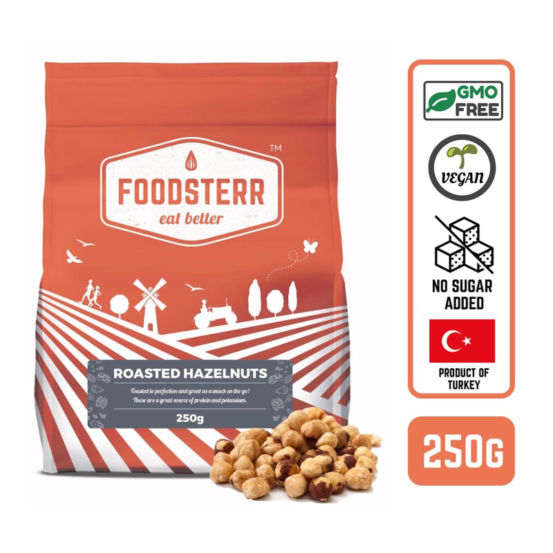 Foodsterr Roasted Turkish Hazelnuts