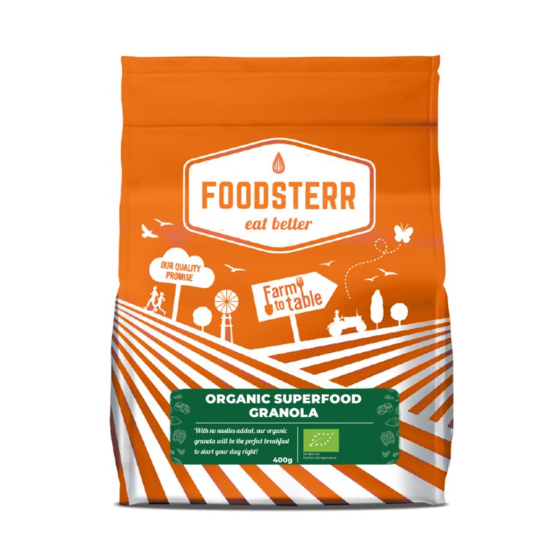 Foodsterr Organic Superfood Granola