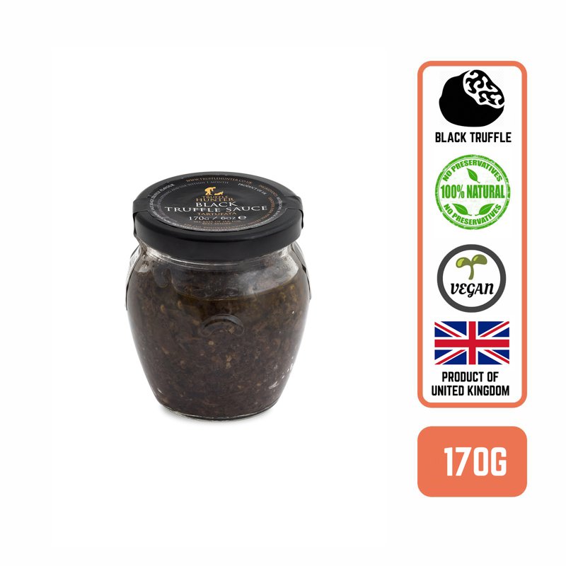 TRUFFLE HUNTER Black Truffle Sauce Tartufata - by Foodsterr