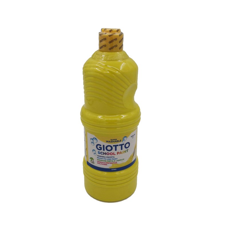Giotto 535500 Washable Paint Yellow