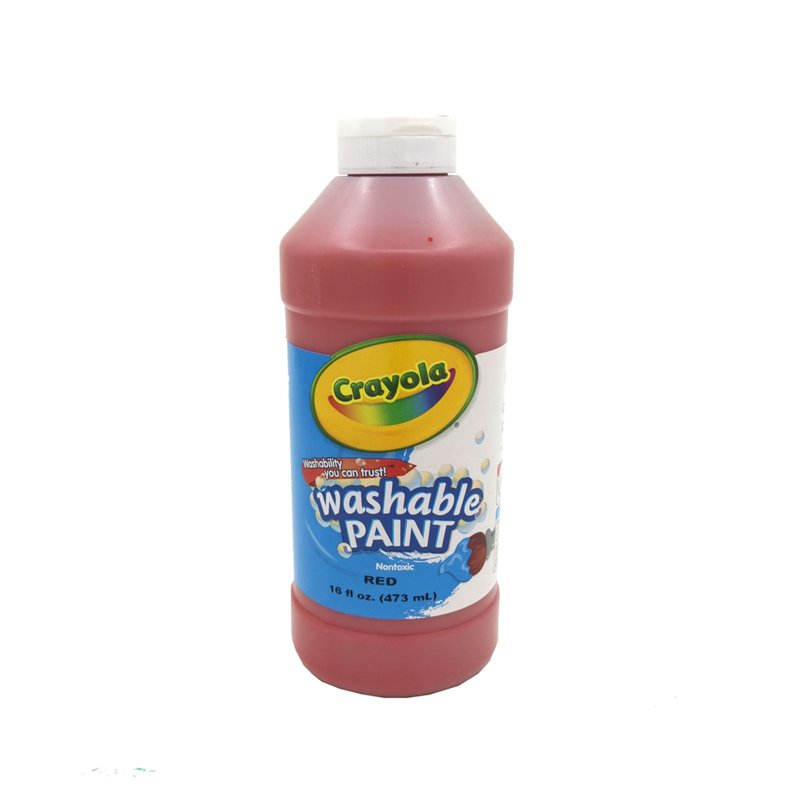 Crayola Washable Paint (16 Oz) Red