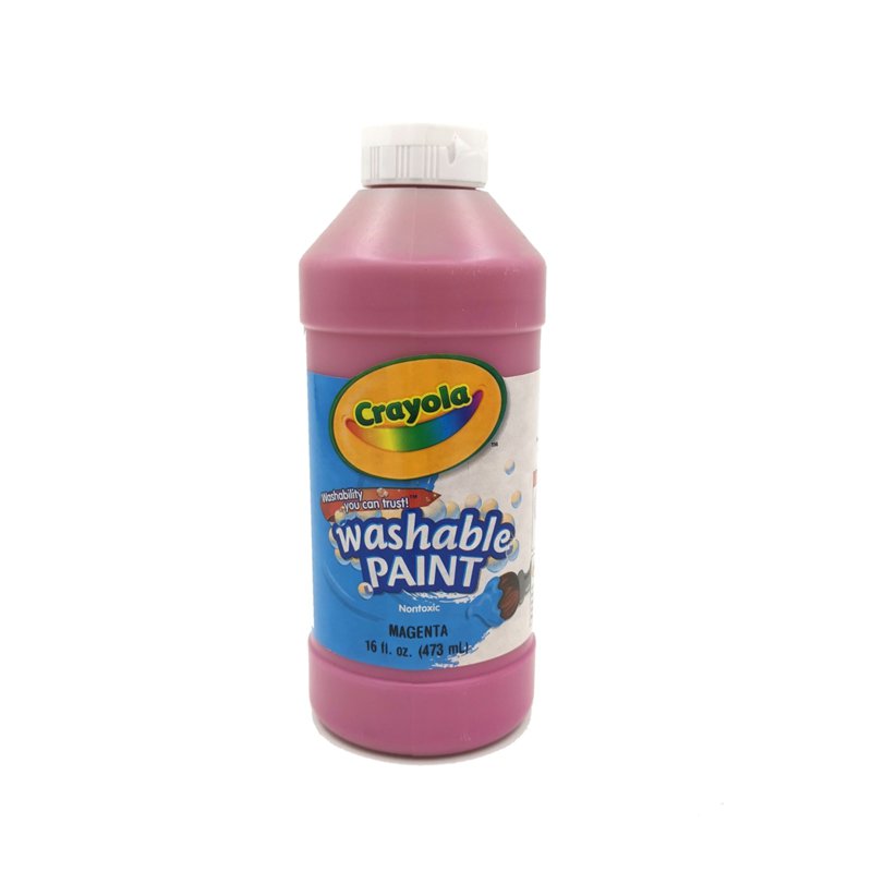 Crayola Washable Paint (16 Oz) Magenta