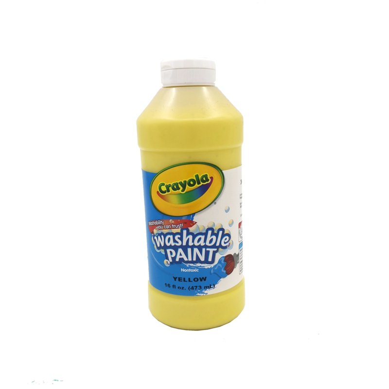Crayola Washable Paint (16 Oz) Yellow