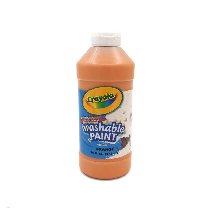 Crayola Washable Paint (16 Oz) Orange