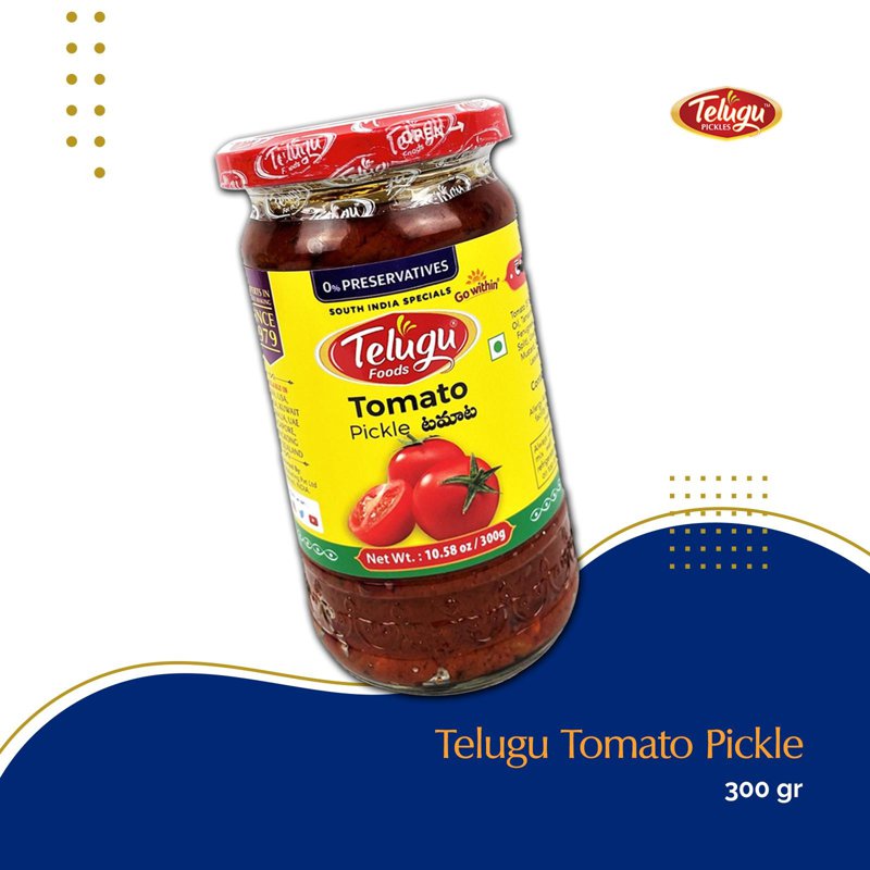 Telugu Tomato Pickle -- By Dashmesh