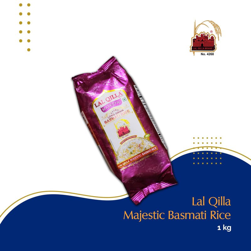 Lal Qilla Majestic Long Grain Basmati Rice -- By Dashmes