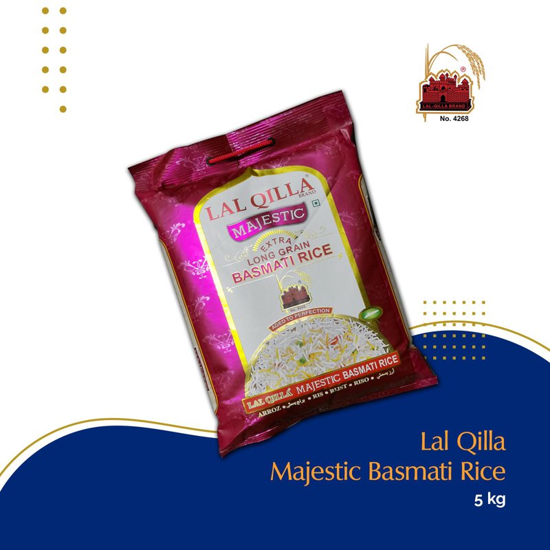 Lal Qilla Majestic Long Grain Basmati Rice -- By Dashmes