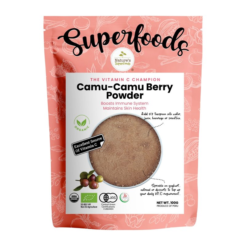 Nature's Superfoods Raw Camu-Camu Powder (min. 7% Vit. C)
