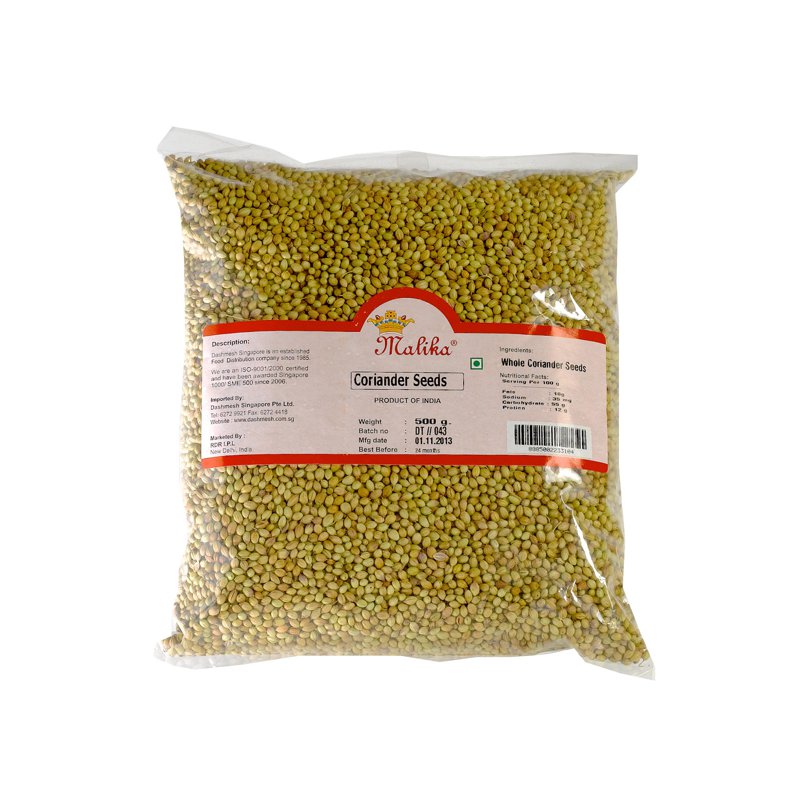 MALIKA Coriander Seeds -- By Dashmesh