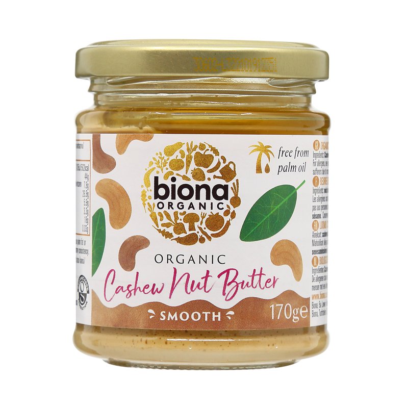 Biona Organic Cashewnut Butter 170 G