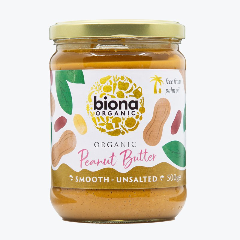 Biona Organic Peanut Butter Smooth with Sea Salt