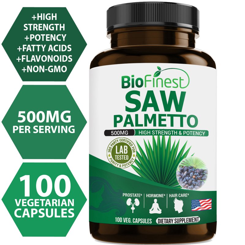 Biofinest Saw Palmetto Extract Supplement 100 S