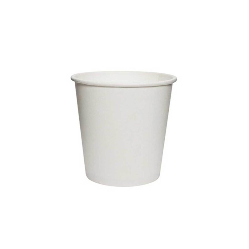 MTRADE Disposable 4 Oz White Paper Cups 50 S