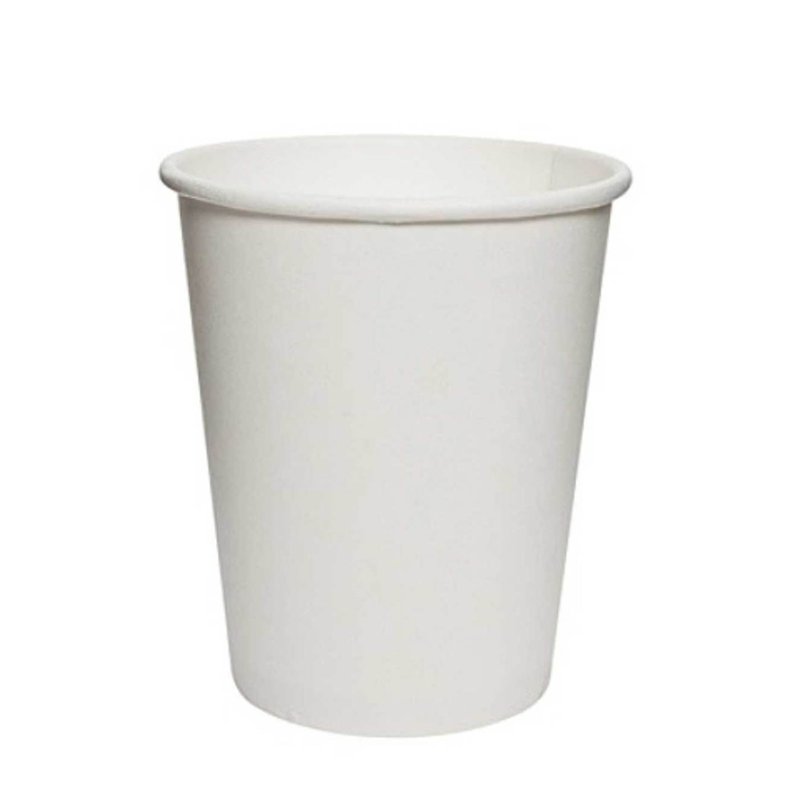 MTRADE Disposable 7 Oz White Paper Cups 50 S