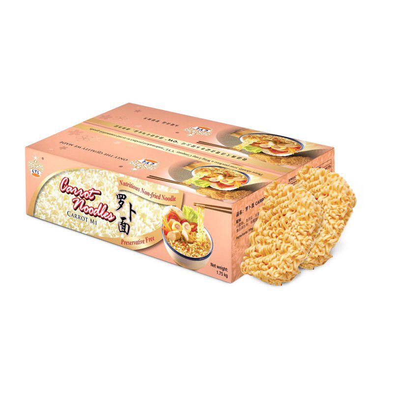 CYL Carrot Noodles (25pcs) 2 KG