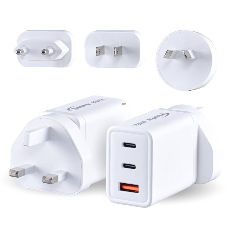 PowerPac 2C/1A USB Travel Charger 65W (PP7987) 1 S