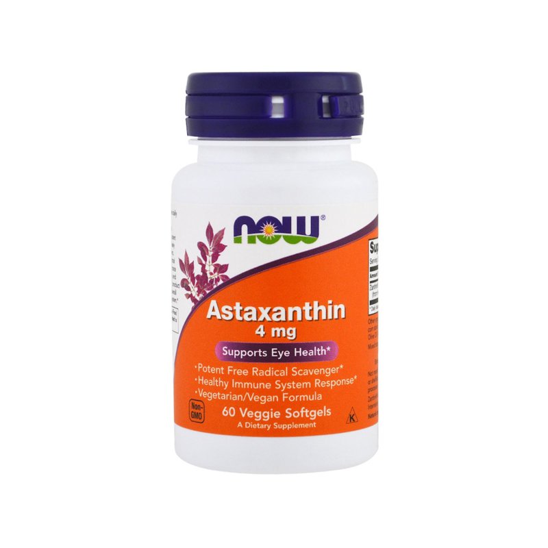 Now Foods Astaxanthin 4mg 60 S