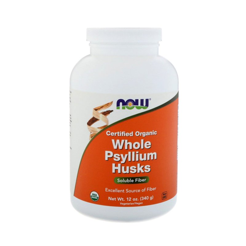 Now Foods Certifed Organic Whole Psyllium Husks