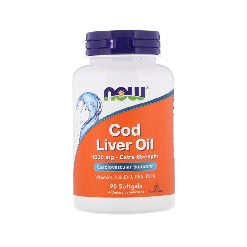 Now Foods Cod Liver Oil Extra Strength 90 S
