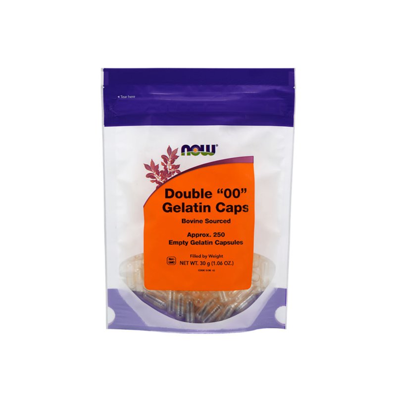 Now Foods Double "00" Gelatin Caps 250 S